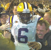 QB Rohan Davey after Auburn game 2001